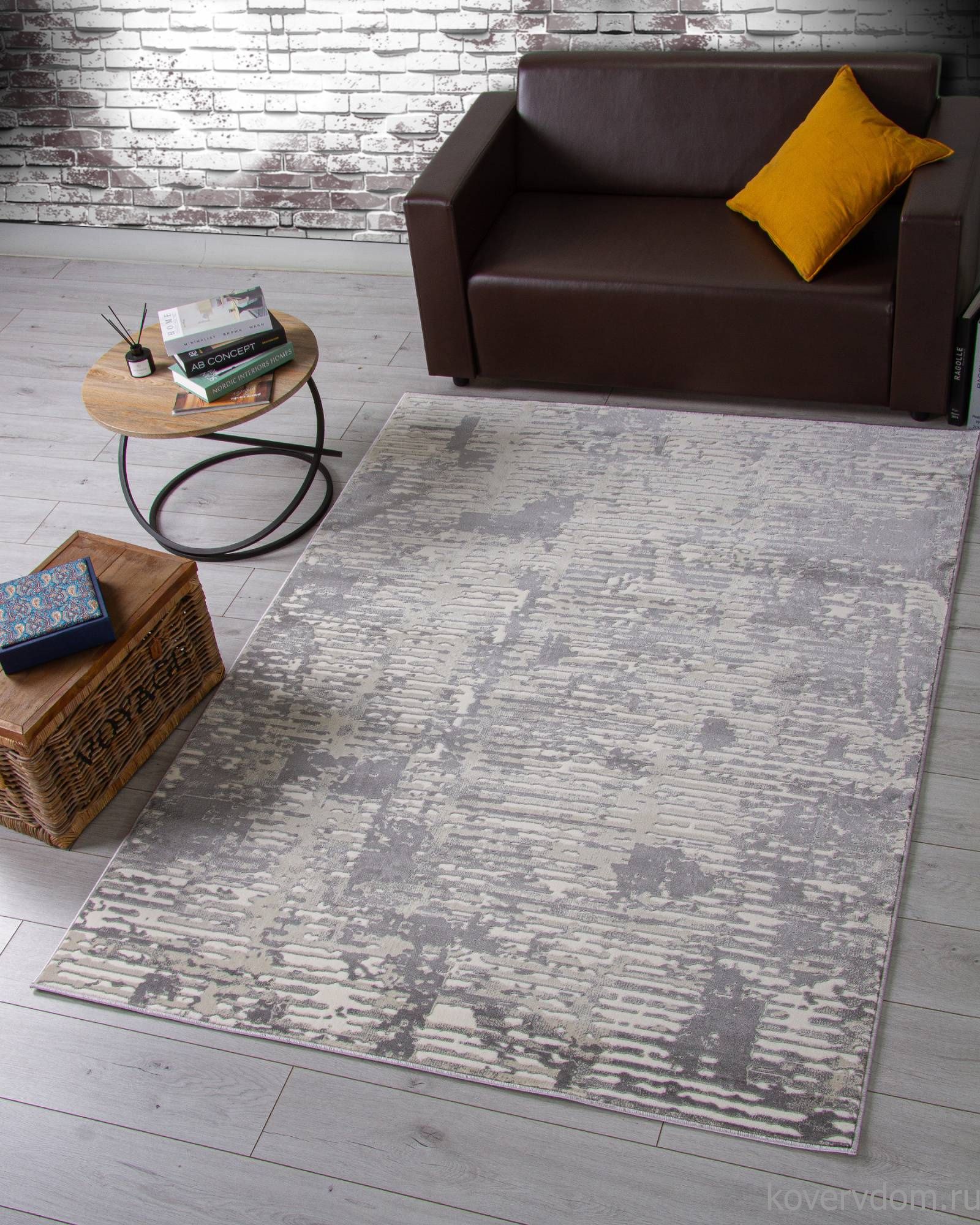 Ковер ATLANTIS D999 CREAM-GRAY