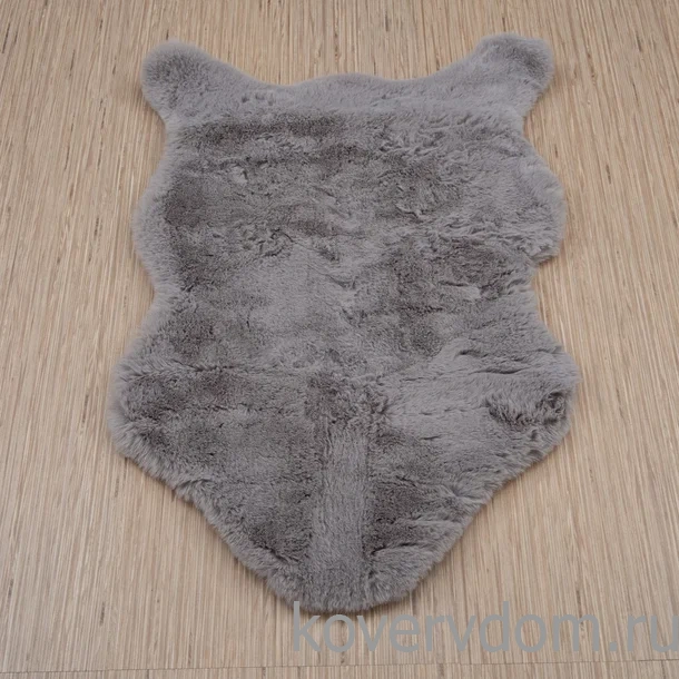 Ковер из искусственного меха Krolik 1000A T9082_GREY шкура