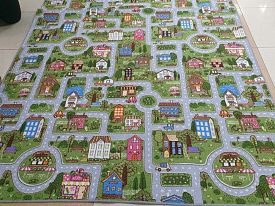 Детский ковер из полиамида-палас LITTLE TOWN-A