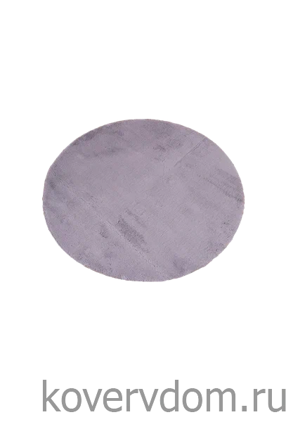 Ковер из искусственного меха Chic 1000A SILVER_5001 круг
