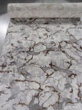 Пушистый ковровая Дорожка PALERMO F289 GRAY-GREEN