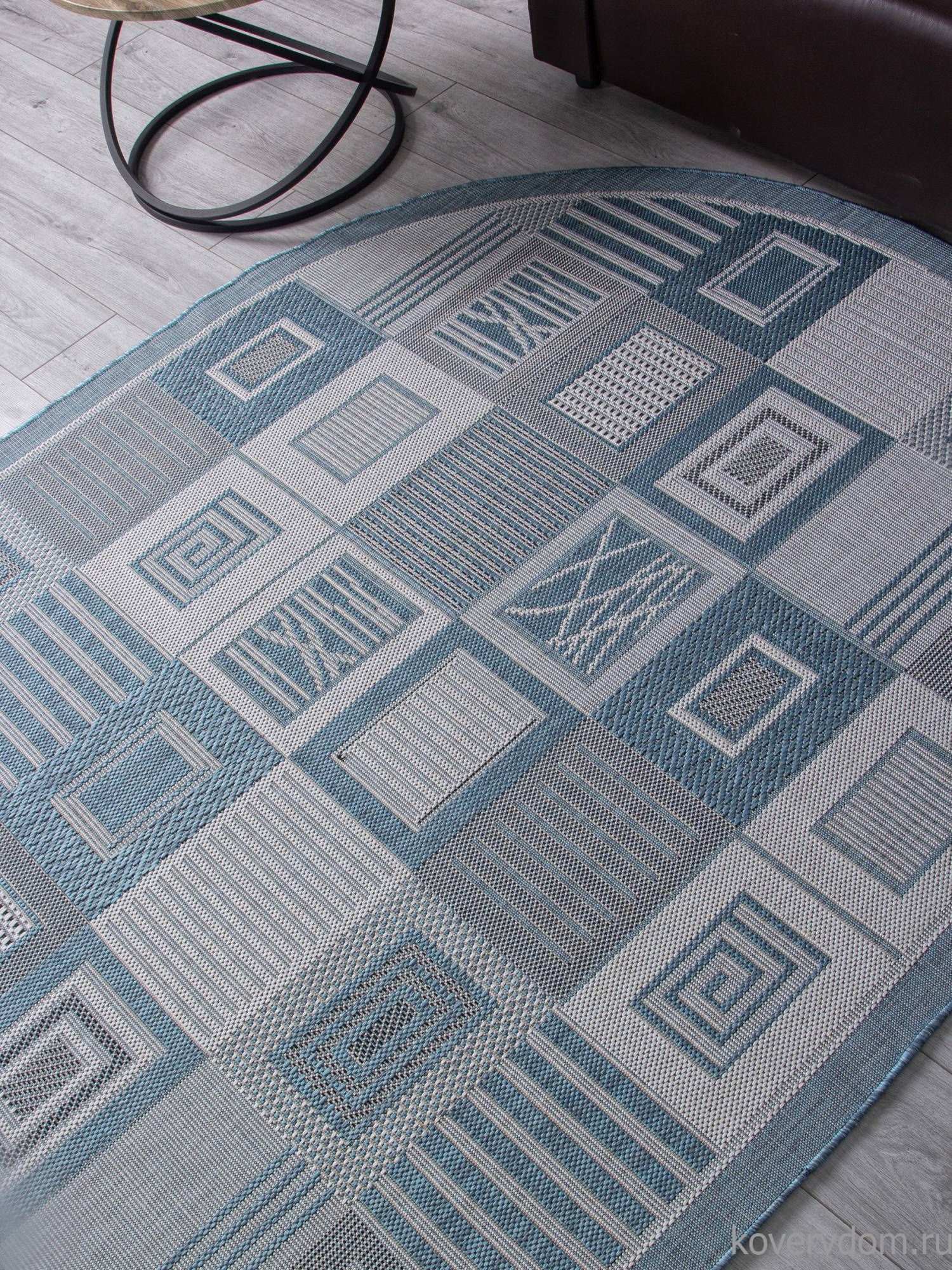 Ковер KAIR S138 BLUE Овал