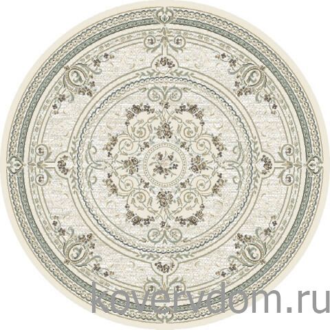 Рельефный ковер из вискозы GENOVA 38068 6565 61 КРУГ Рельефный ковер из вискозы GENOVA 38068 6565 61 КРУГ