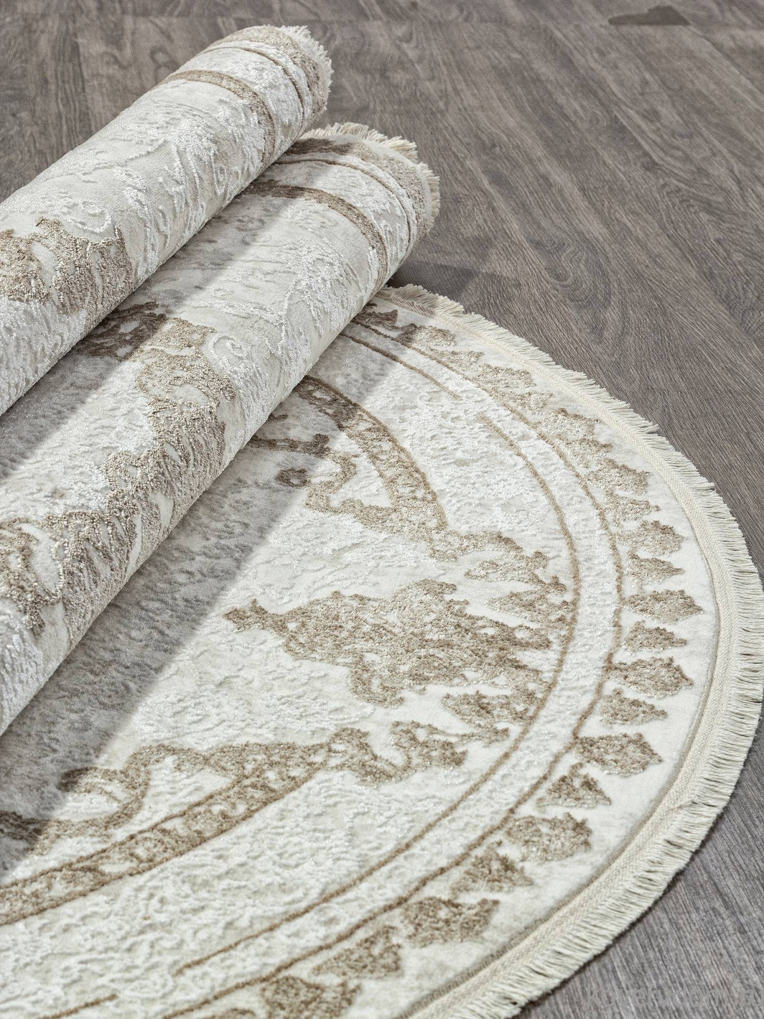 Ковер SANDALI 30231Y BEIGE / L.GREY Овал