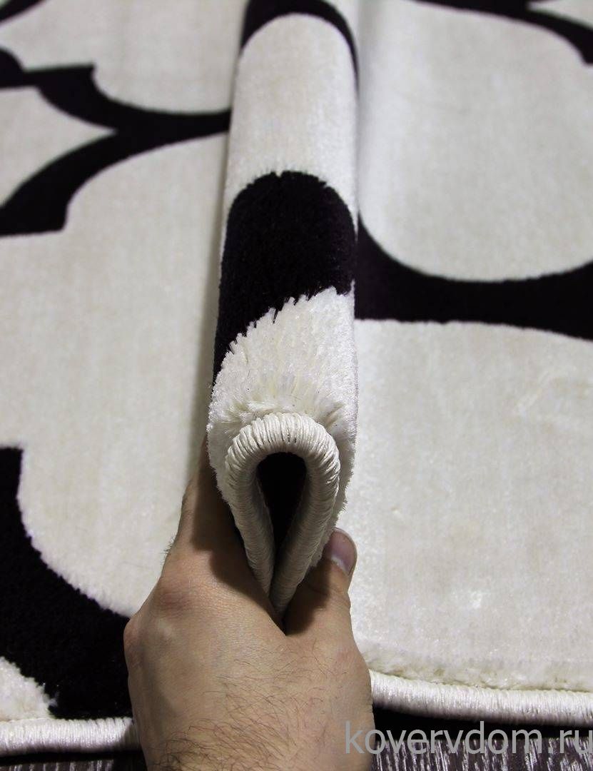 Ковер MEGA CARVING WK d422 CREAM-D.NAVY