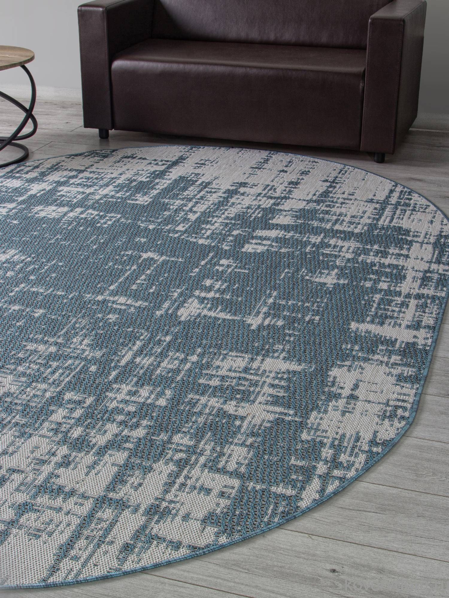 Ковер KAIR S131 BLUE Овал