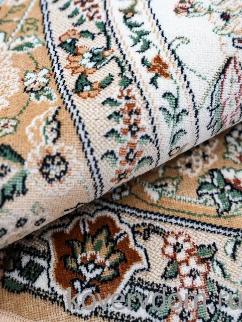 Ковер из вискозы и хлопка Royal Palace 14295 6121 КРУГ