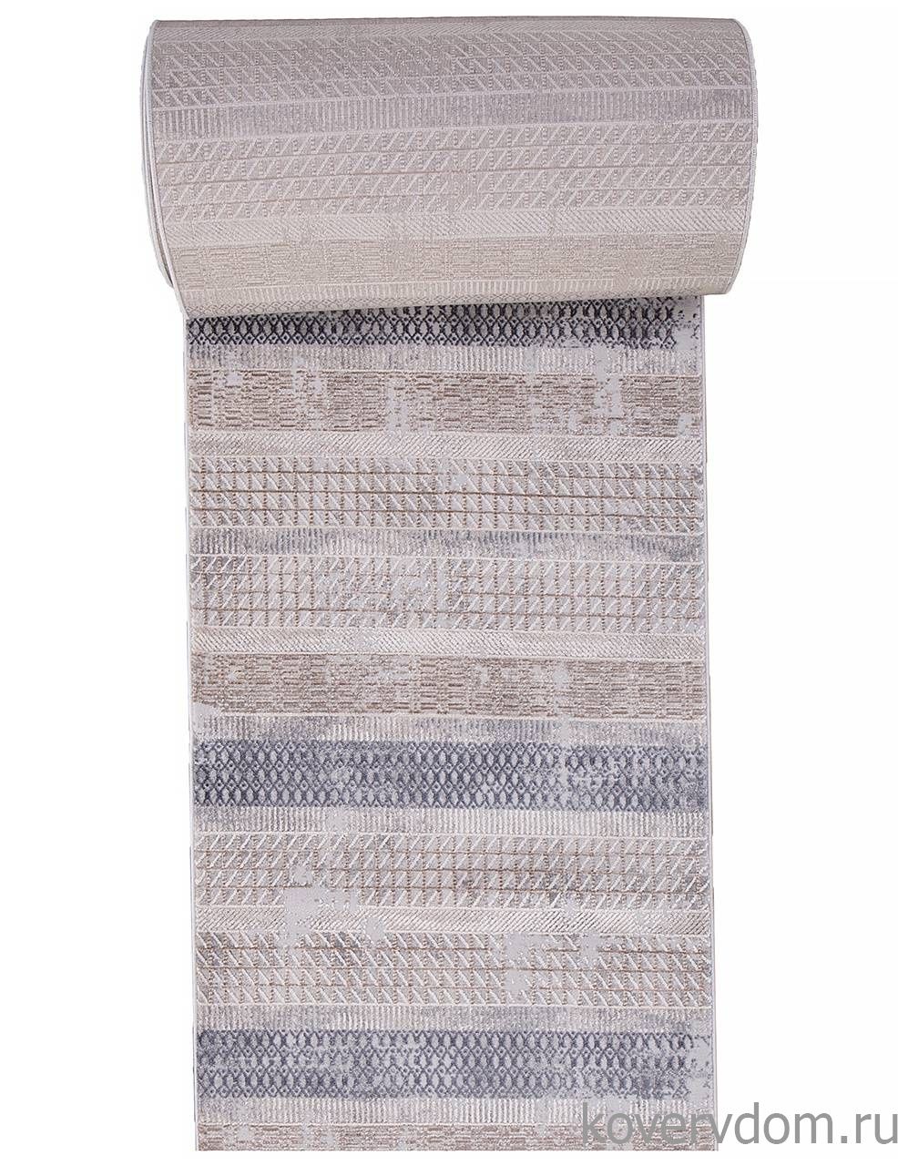 Ковровая Дорожка TOKIO 21000A CREAM / GREY Ковровая Дорожка TOKIO 21000A CREAM / GREY