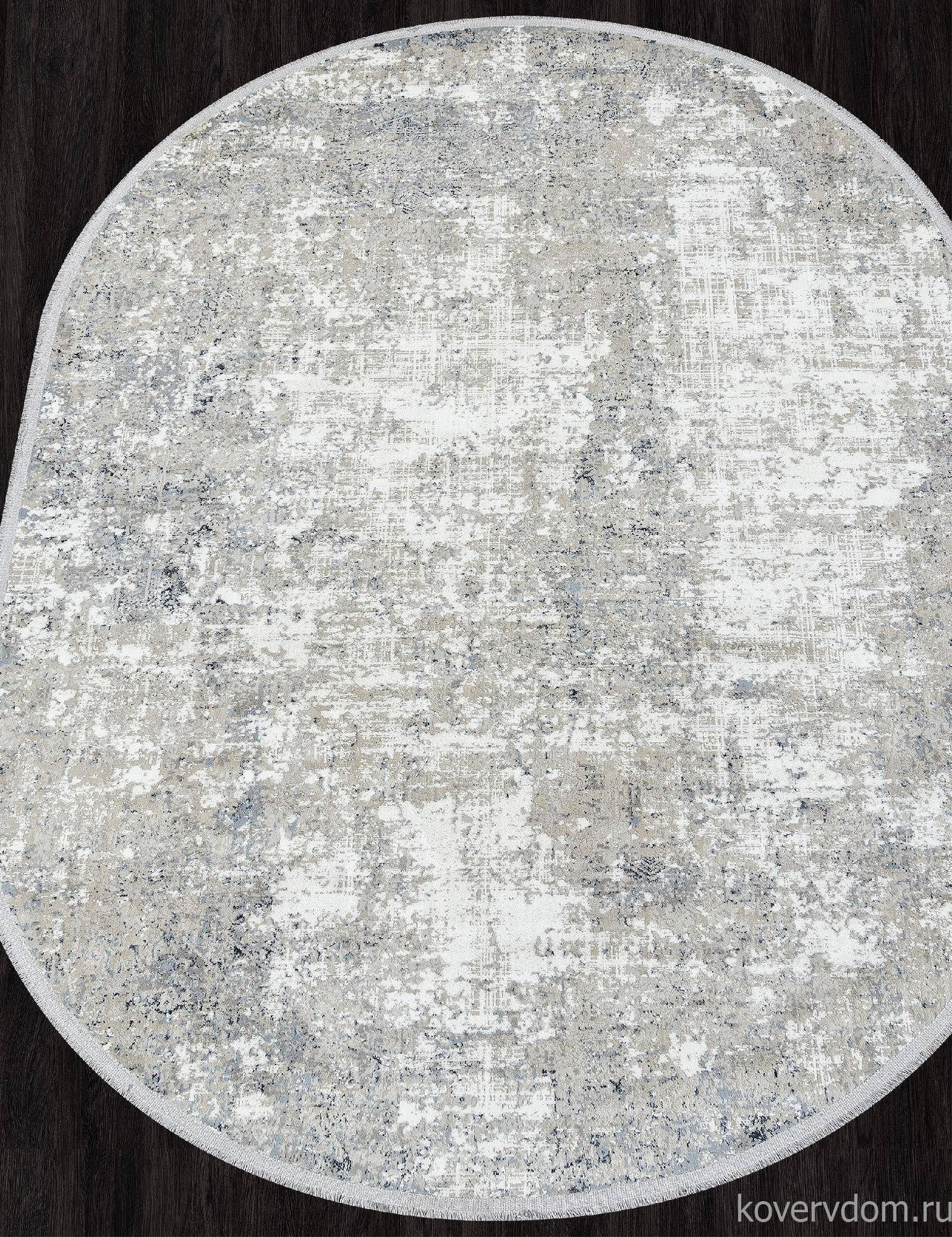 Ковер LORENZO D662BC BEIGE / L.GREY Овал Ковер LORENZO D662BC BEIGE / L.GREY Овал