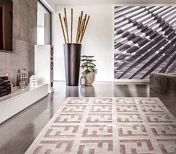 Ковер DEKOSİF ручной работы FENDI-1 cream-beige
