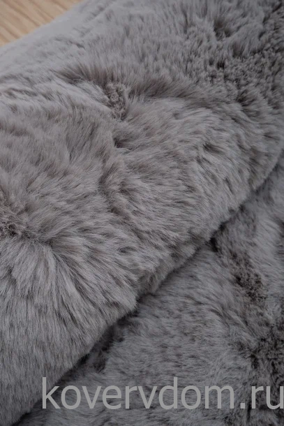 Ковер из искусственного меха Krolik 1000A T9082_GREY шкура