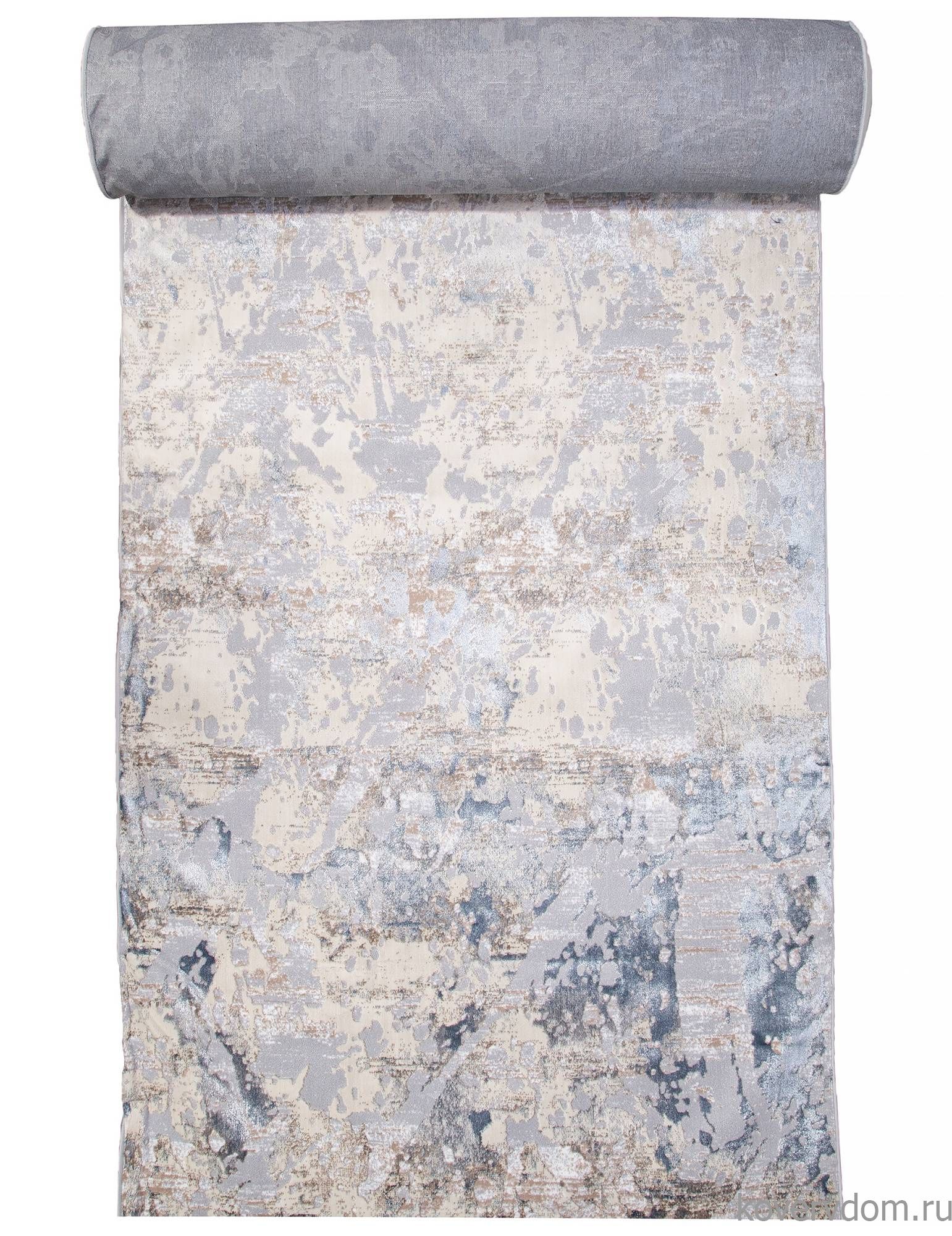 Ковровая Дорожка PERU C060A D.GREY SHIRINK / BLUE FDY