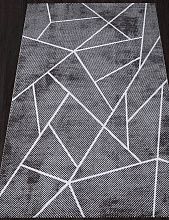 Пушистый ковер PANAMA PN004G GREY / GREY