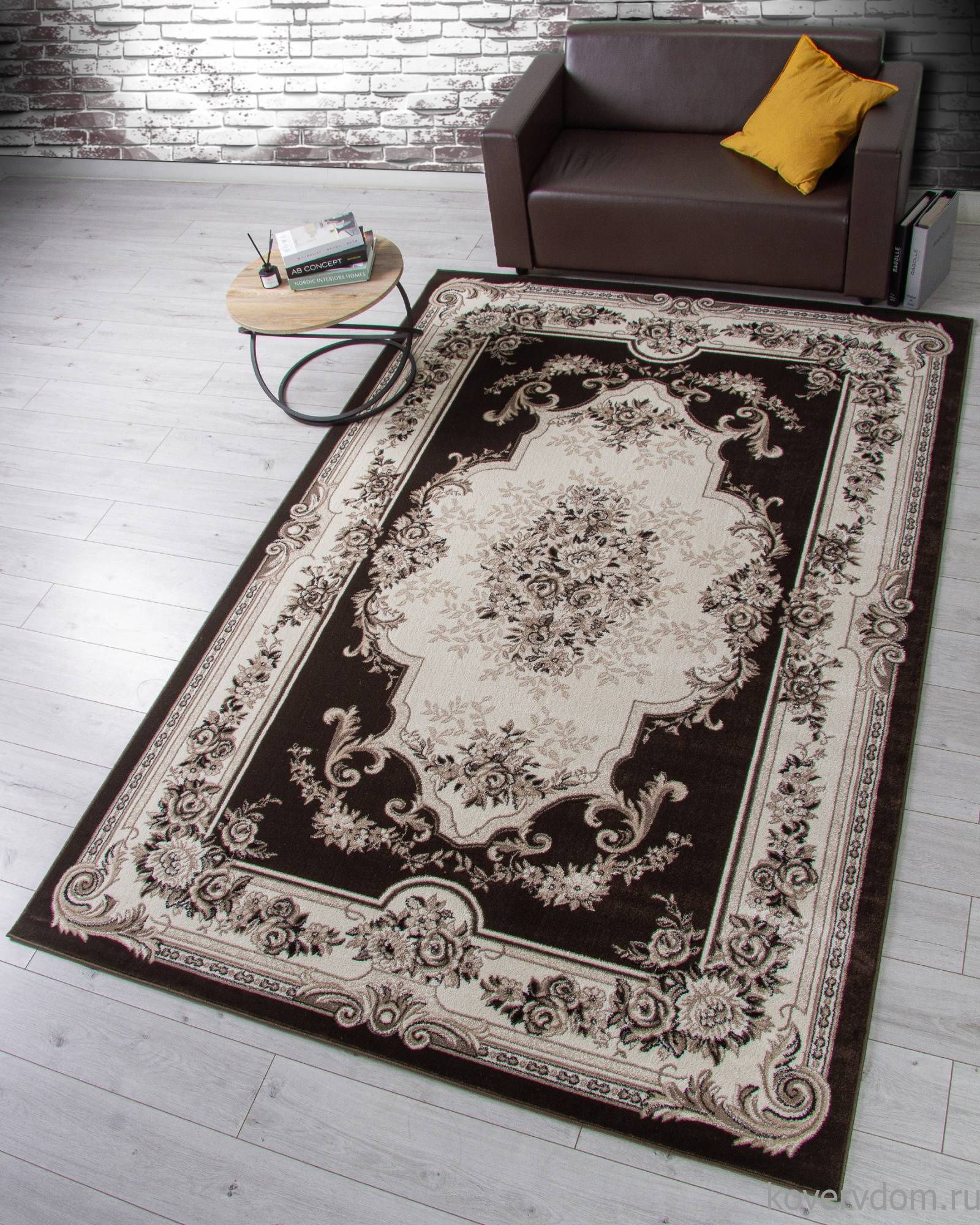 Ковер Валенсия DELUXE 4015 BROWN