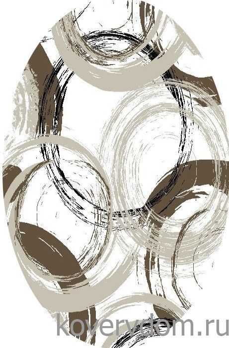 Ковер Альфа 88010-2622 ОВАЛ