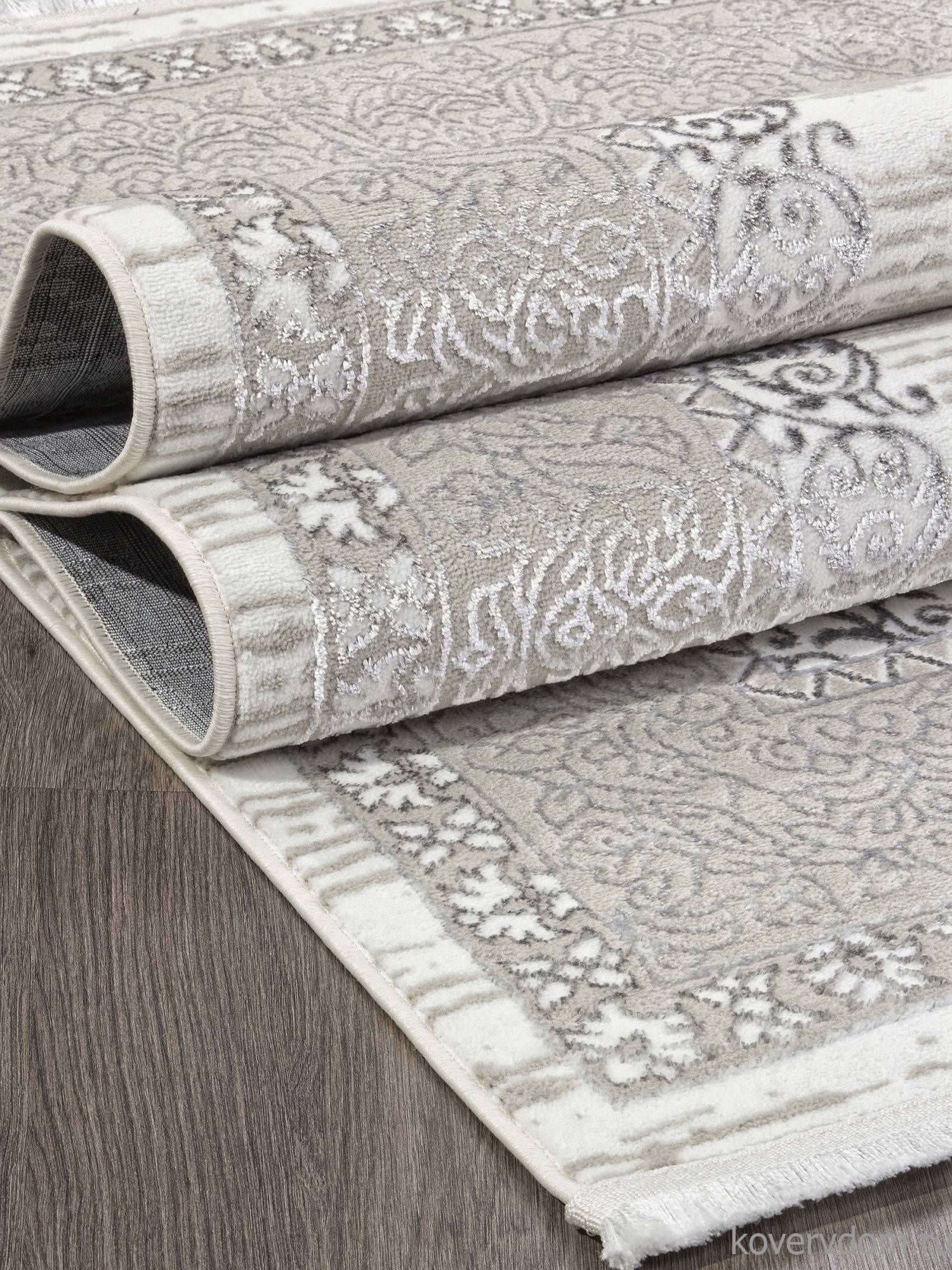 Ковер ALFANI Q012A GREY FDY / CREAM SHRINK