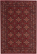 Ковер из шерсти коричневый шерстяной OSTA Kashqai 4372 300