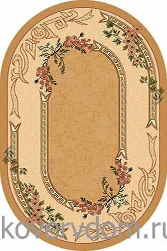 Ковер VALENCIA d005 BEIGE Овал