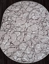 Ковер MERINOS SILVER-A F389 GRAY Овал