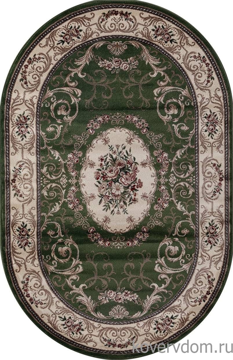 Ковер COLIZEY D066 GREEN Овал
